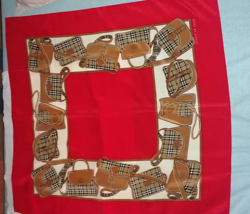 Lenço de seda Hermes Paris. Novo. 85x85