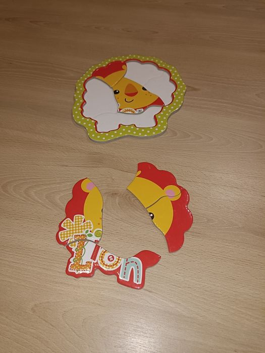 Puzzle Trefl Baby Fun Fisher-Price – Lwiątko 6 elementów