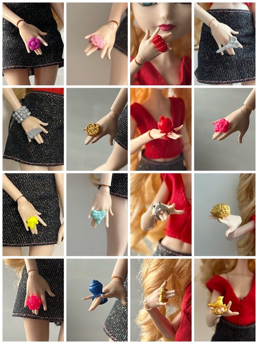 Ever After High pierścionki 3D