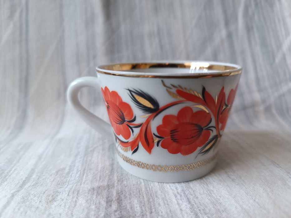 Чайні пари фарфорові