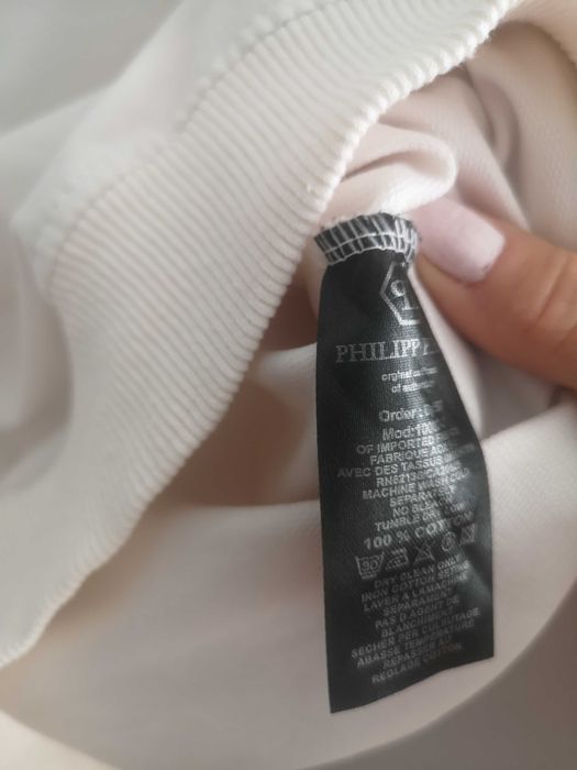Bluza Philipp Plein biała