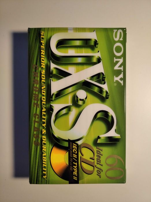 Cassete Sony UX-S 60 selada
