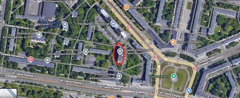 Nowa Huta oś. Centrum D mieszkanie na sprzedaż