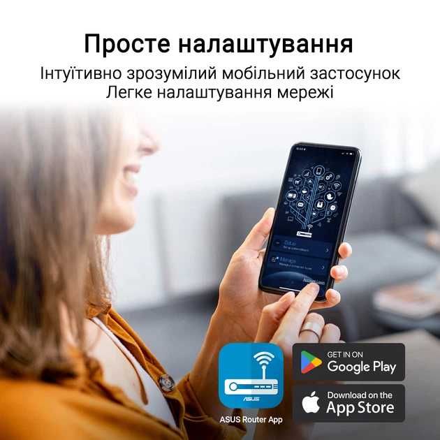 Маршрутизатор ASUS RT-BE58U WiFi7 / BE3600 / 2.5Гбит/с /новый