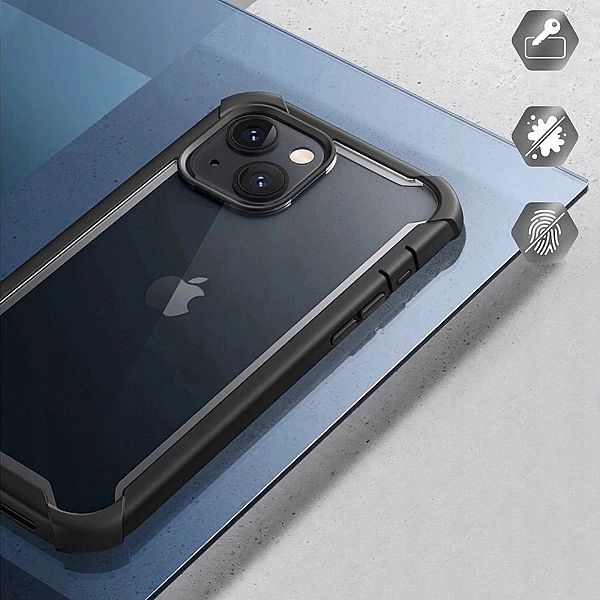 Pancerne plecki Supcase do iPhone 14 Plus / 15 Plus - czarne etui