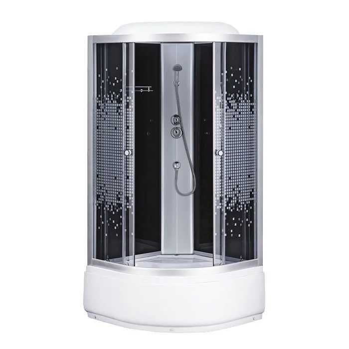 Душовий бокс,Гідробокс з глибоким піддоном+Доставка+Монтаж 80-80,90-90