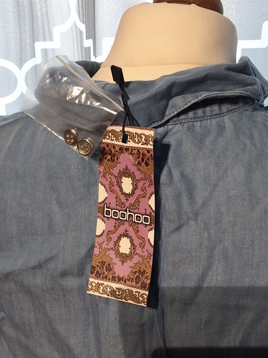 Jeansowa koszula, cienka na codzień