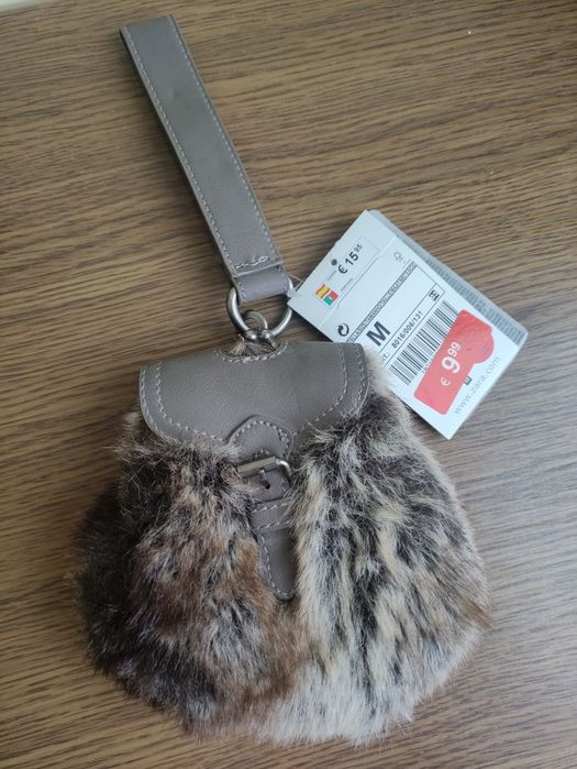 Сумочка із штучного хутра