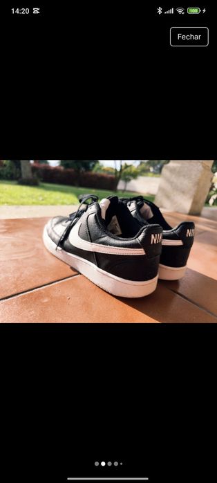Sapatilhas Nike Court Vision 43 Usadas 1 vez