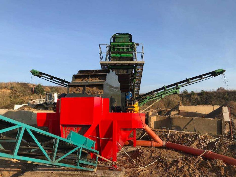 Odwadniacz Kołowy ODK150 do piasku żwiru