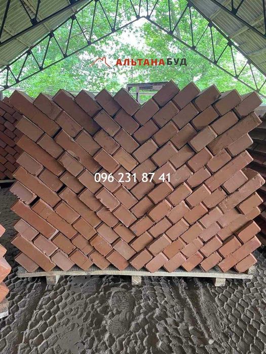 Кирпич рядовой красный с доставкой, м110 марка (цегла рядова)