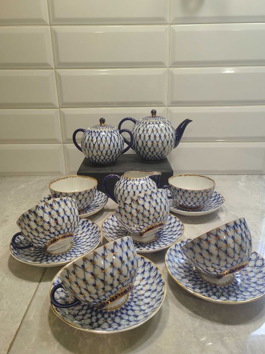 Serwis zestaw do herbaty Lomonosow Vintage