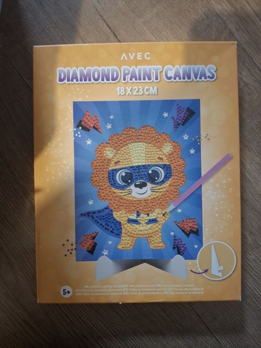 Haft diamentowy 18x23 dla dzieci