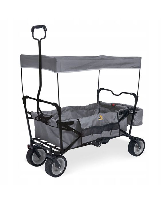 Składany Wózek Transportowy z Daszkiem Pinolino