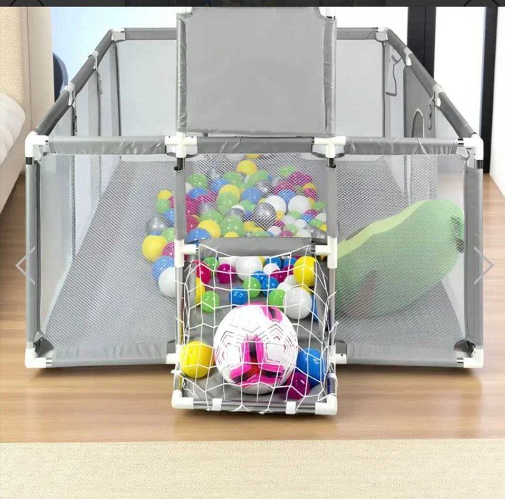 Манеж коврик дитячий 180х120х62см