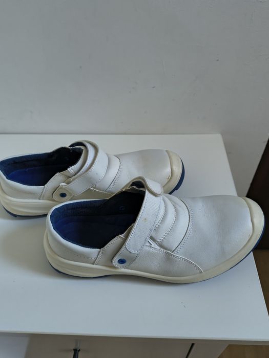 Komplet spodnie +spodenki +bluza +buty:strój piekarz,cukiernik,lekarz xxl