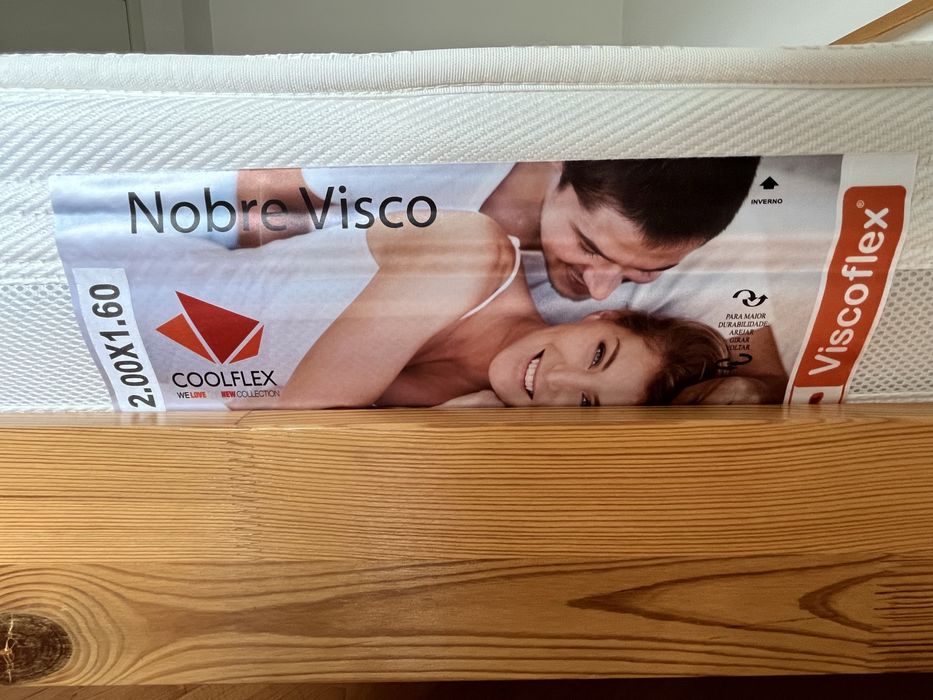 Cama 1,60 x 2,00 m com colchao