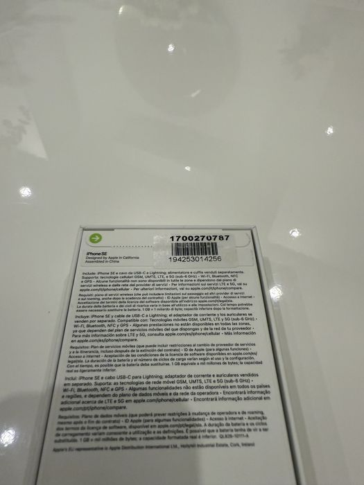 iPhone SE (3ª geração) 128GB – Novo, Selado e Original – Starlight