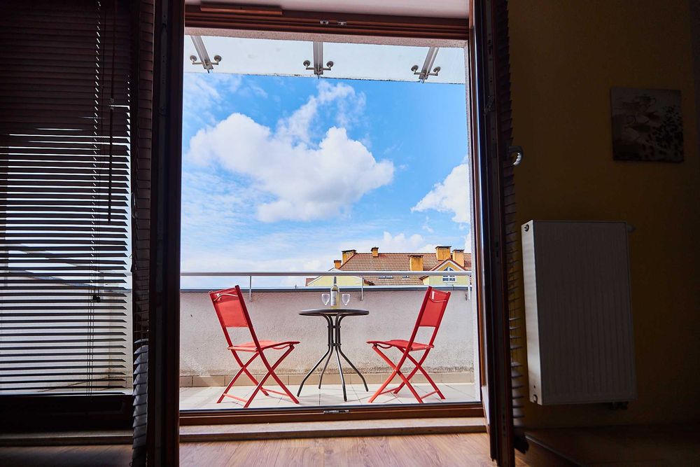 Dwupokojowy apartament z aneksem kuchennym i garażem