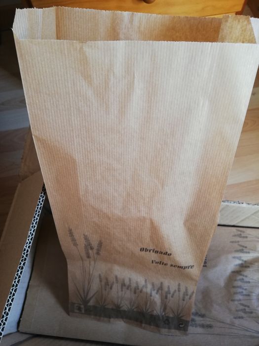 Sacos de papel KRAFT caixa cerca de 850 Sacos NOVA.