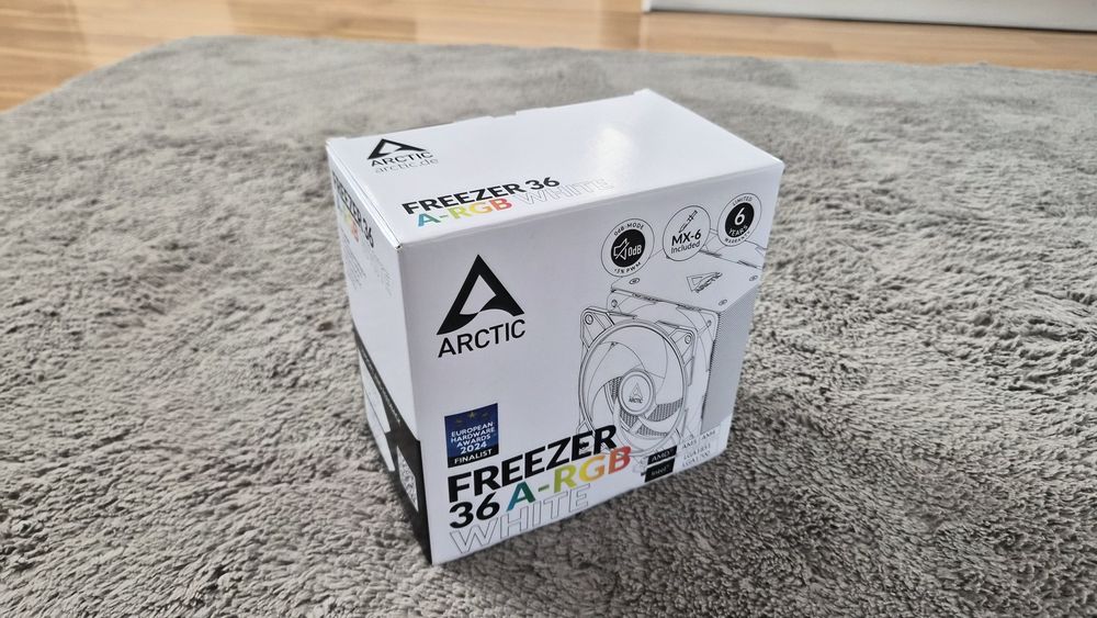 Chłodzenie procesora Arctic freezer 36 białe A-RGB