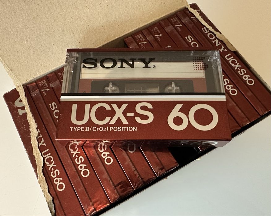 SONY UCX-S 60 High position audio cassette
