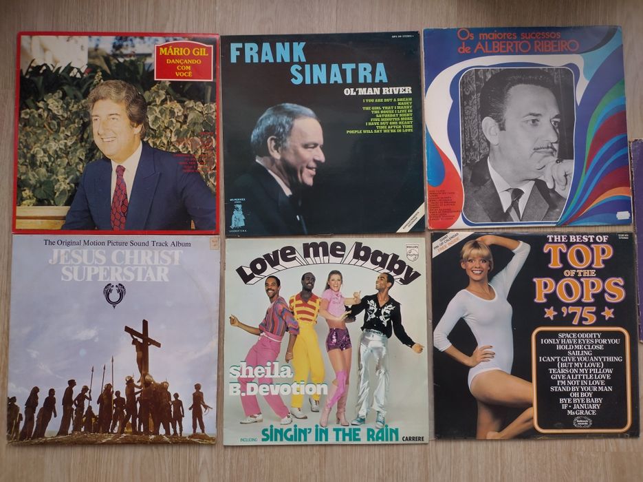 Vários discos LP
