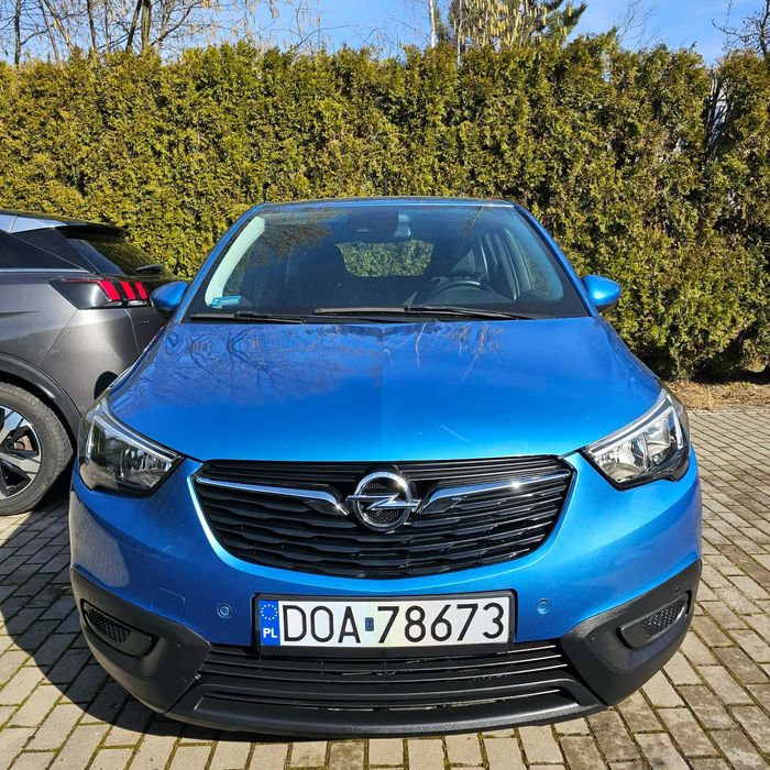OPEL CROSSLAND X 1.2 benzyna 81km bogate wyposażenie grzana kierownica