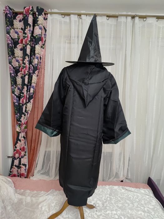 Strój przebranie czarodziej Harry Potter Slytherin 5 części rozmiar L