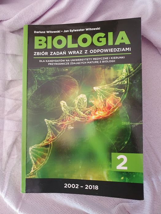 BIOLOGIA - zbiór zadań z odpowiedziami - tom 2- Dariusz i Jan Witkowsk