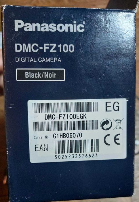 Фотоаппарат Panasonic Lumix DMC-FZ100 Black