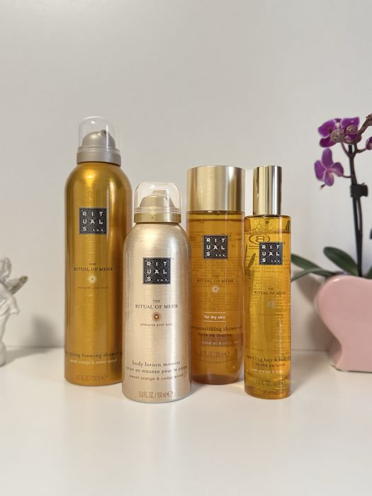 Косметика Mehr Rituals пінка крем мило набір