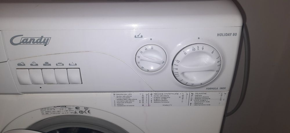 Pralka Candy Holiday 80