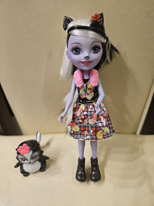 Enchantimals Lalka + zwierzątko Sage Skunk i Caper