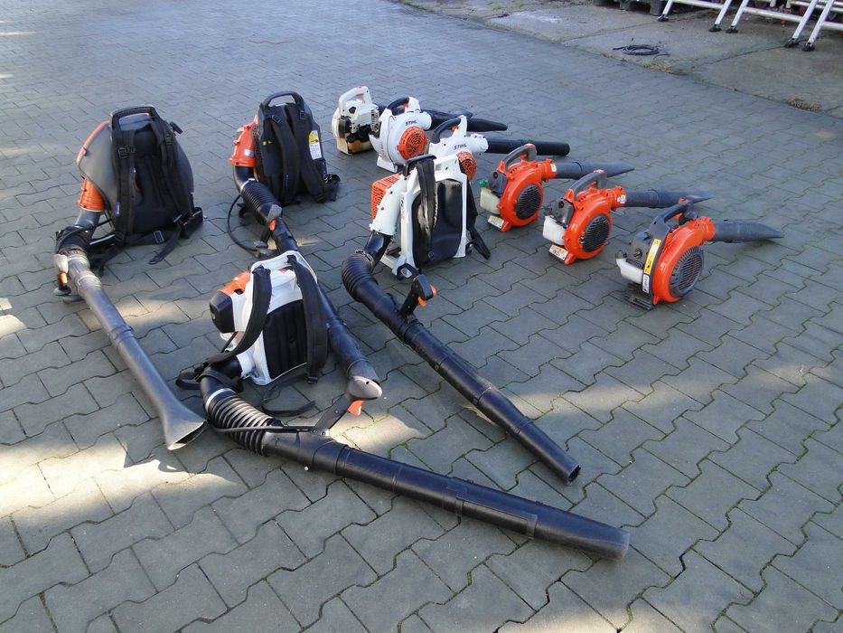 Dmuchawa spalinowa do trawy liści śniegu plecakowa STIHL Husqvarna