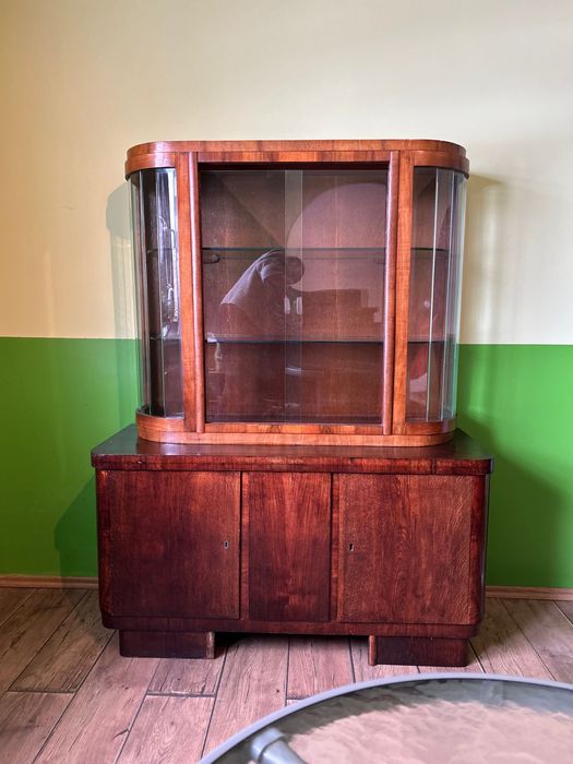 Kredens witrynka z lat 50 tych stan bardzo dobry