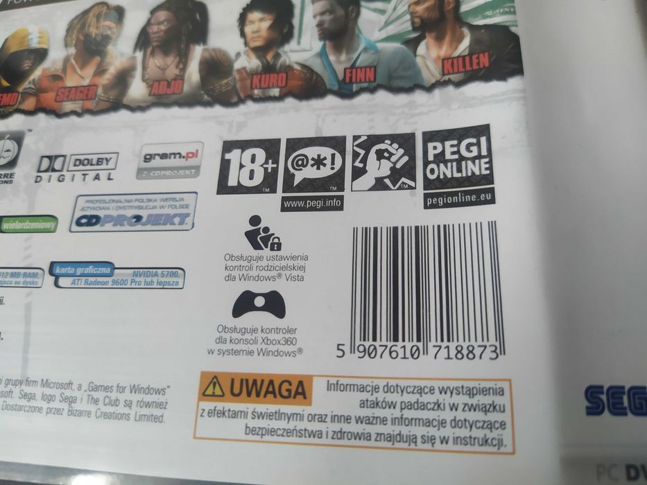 The Club PC DVD PL premierowa bigbox pełna