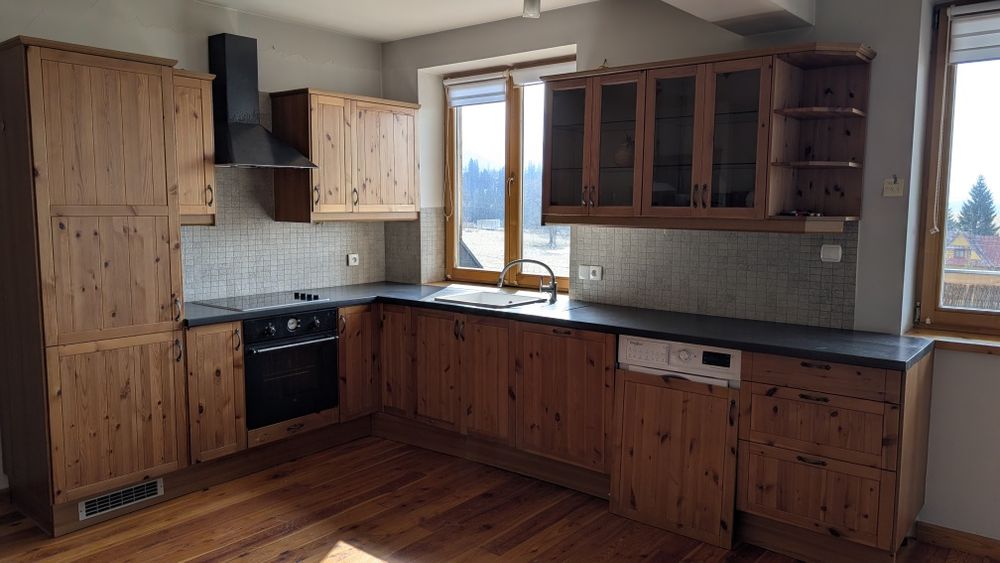 Kuchnia Ikea Drewniane Fronty