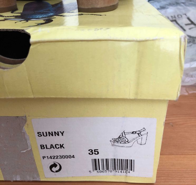 Sandálias Fly Sunny Black 35