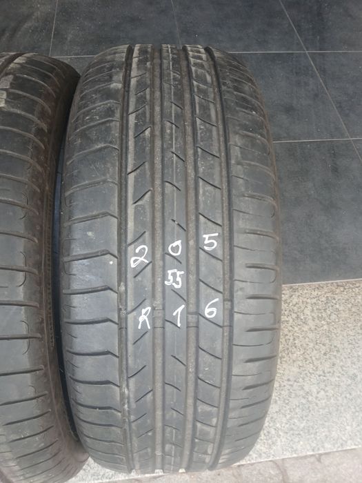 2 pneus 205 55 r16 Esa + Tecar
