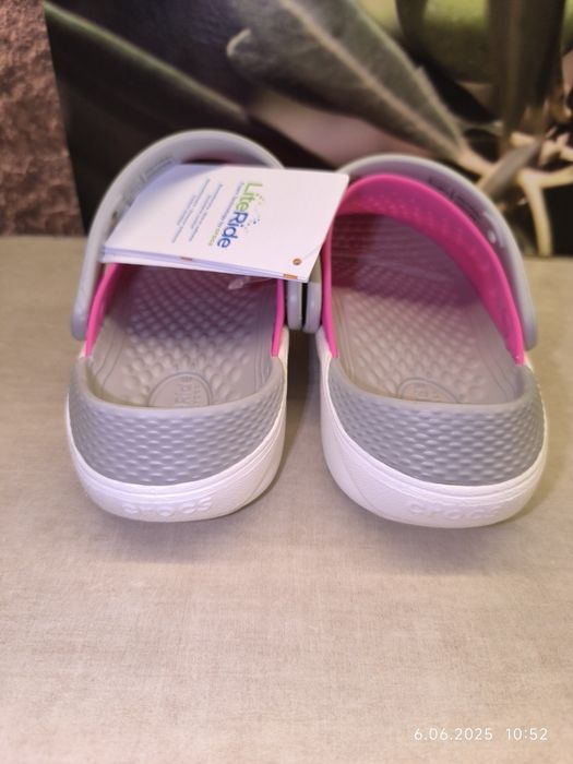 CROCS literide clog sandały rozm.J2(33-34) GRATIS !