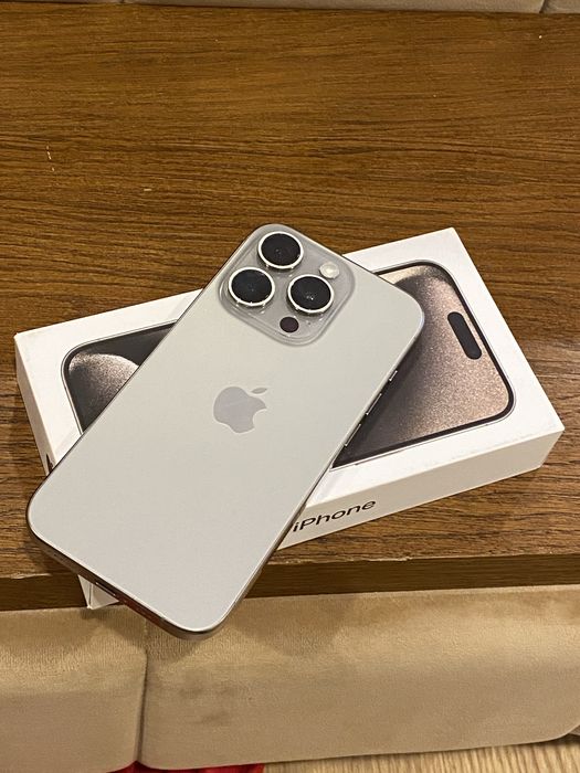 Iphone 15 Pro 128GB Natural Titanium Original bom estado