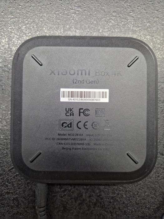 Xiaomi tv box 4k 2nd gen