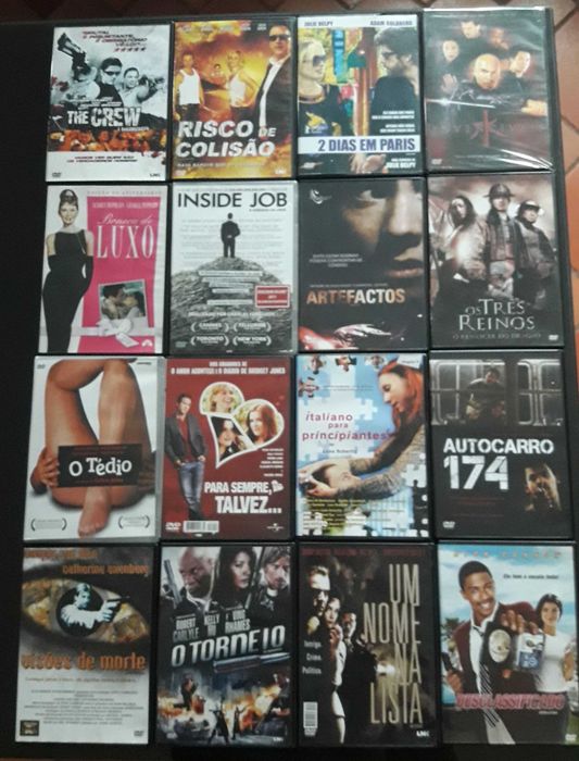DVD's - Vários - como novos