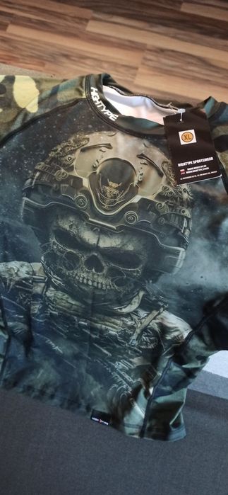 Koszulka t-shirt Rushguard solider NOWA