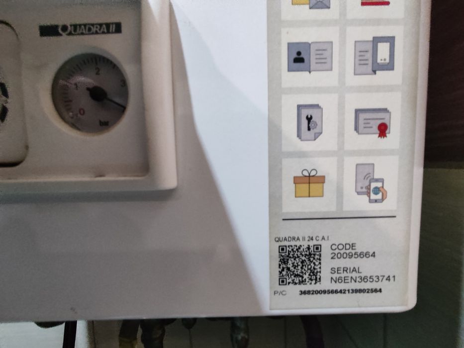 Kocioł gazowy dwufunkcyjny