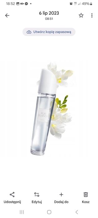 Woda toaletowa Pur Blanca dla Niej 50 ml Avon