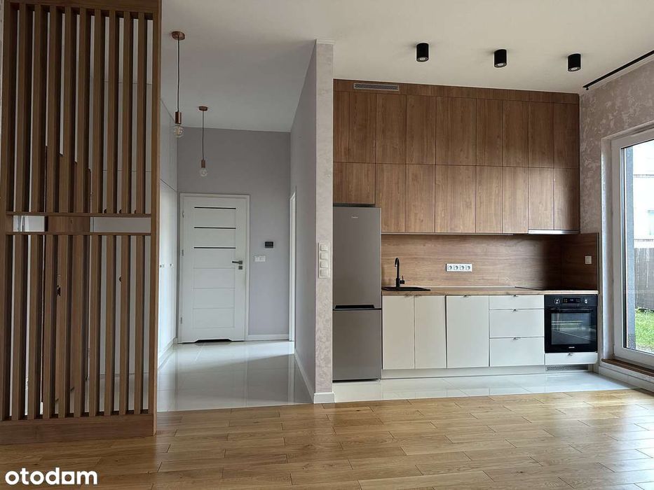 Wysokie (3m), komfortowe mieszkanie z ogródkiem