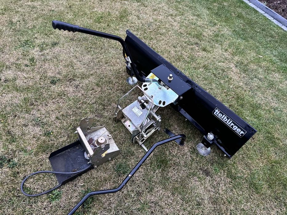 Pług do śniegu TIELBURGER TS 125 do traktorka / kosiarki