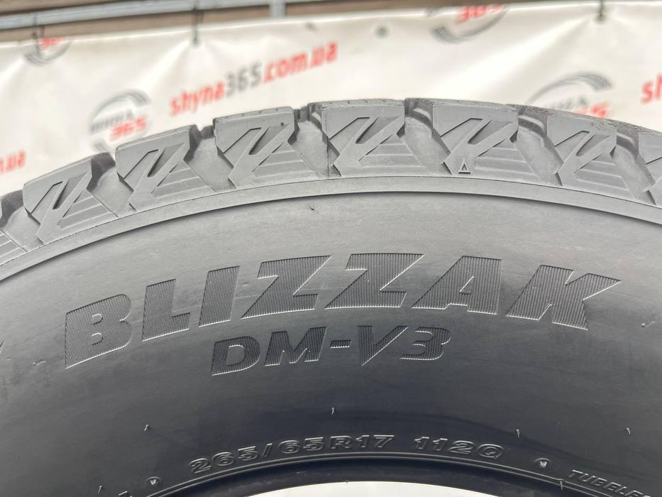 265/65 r17 bridgestone blizzak dm-v3 8mm шини бу зима